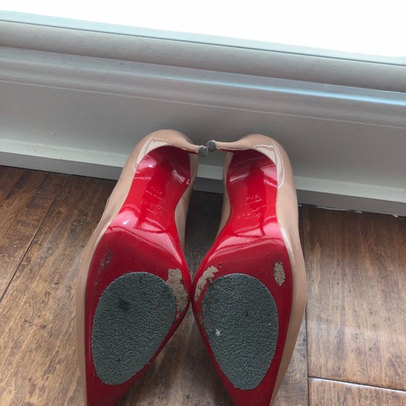 CHRISTIAN LOUBOUTIN - So Kate Nude Patent - Picture 4 of 8